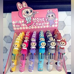 Bundle of 6 Monster Multicolor Pens